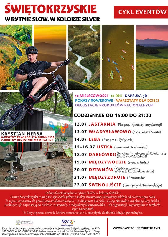 witokrzyskie zawita do winoujcia! Pokazy, kapsua 5D i gwiazda trialu rowerowego