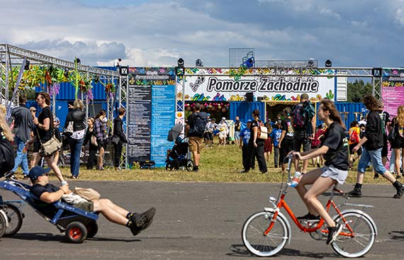 Pomorze Zachodnie ttni kolorami na 31. Pol'and'Rock Festival!