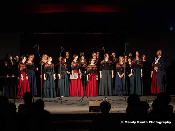 Koncert Miejskiego Chóru Logos i Olgi Shkrygunovej