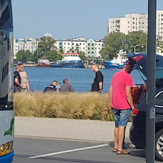 winoujcie: Trwaj poszukiwania mczyzny, ktry znikn w wodach kanau
