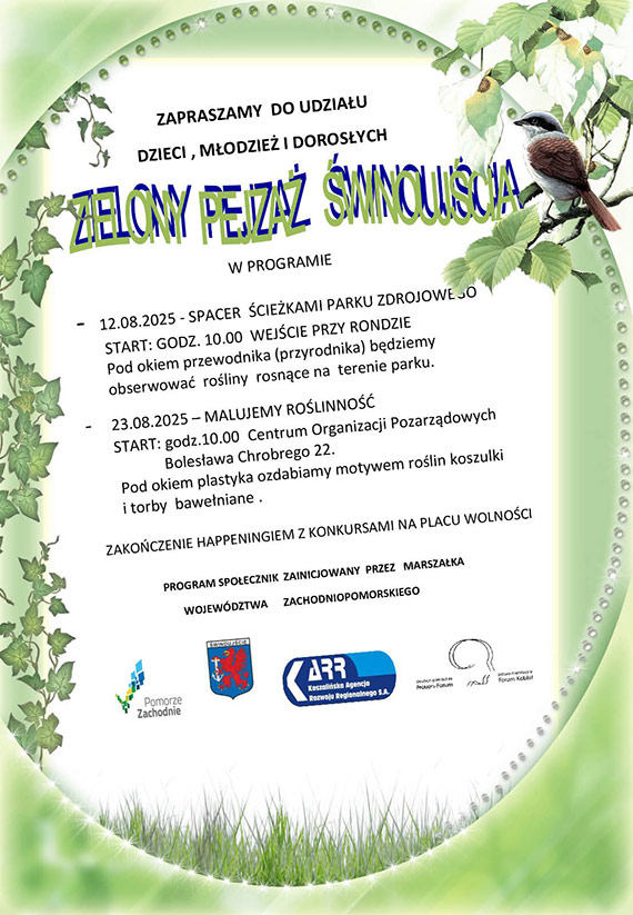 Zielony pejza winoujcia – wakacyjny spacer wrd natury