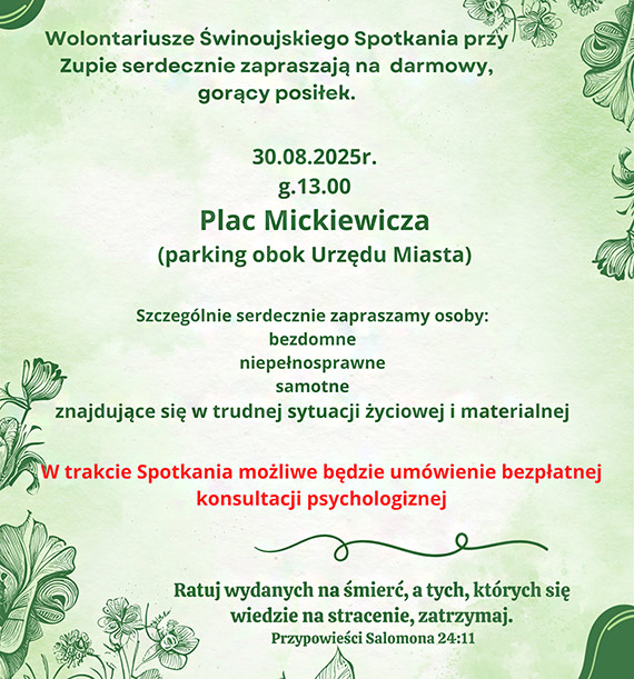 winoujskie Spotkanie przy Zupie