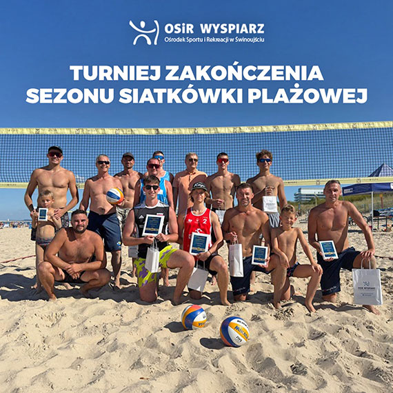 Turniej zakończenia sezonu siatkówki plażowej