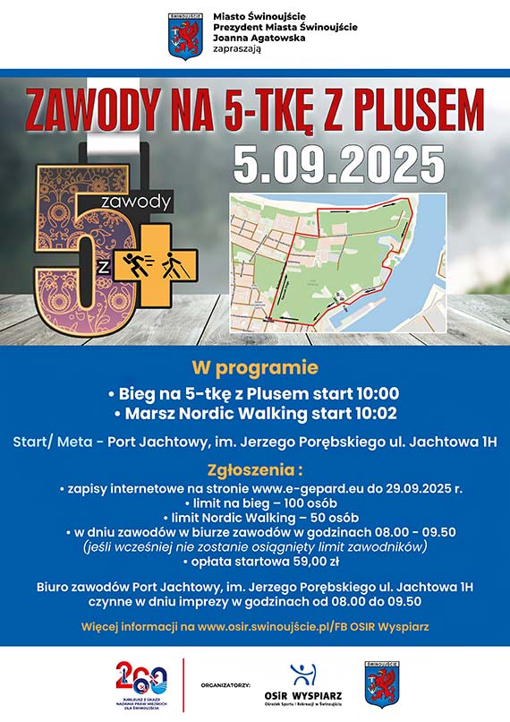 Zawody na 5-tk z PLUSEM!