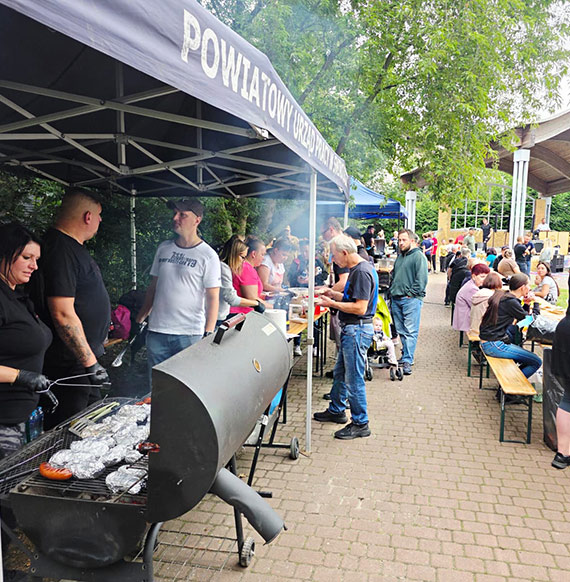 Piknik rodzinny na zakoczenie lata na Warszowie