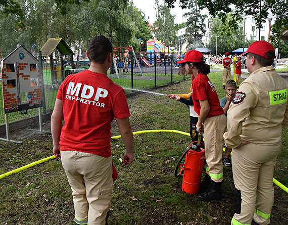 Piknik rodzinny na zakoczenie lata na Warszowie