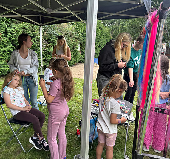 Piknik rodzinny na zakoczenie lata na Warszowie