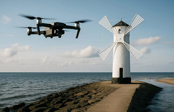 Zakaz lotów dronami w strefie LNG Ważna informacja dla operatorów BSP