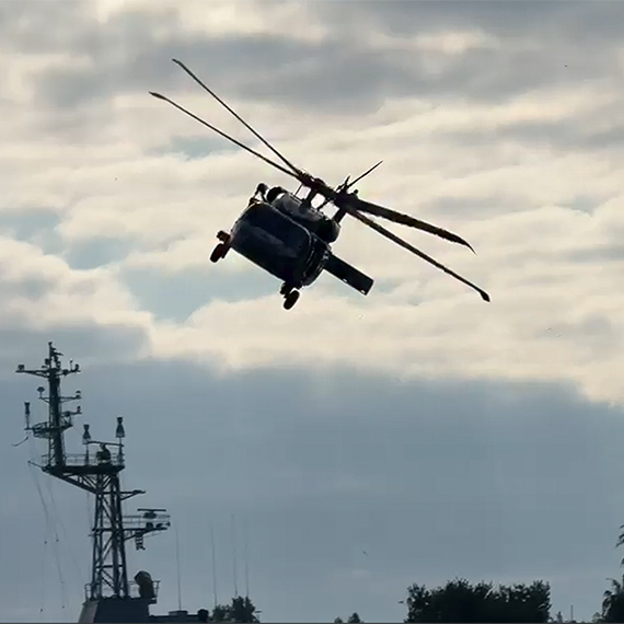 winoujcie aren wicze sub specjalnych. Helikoptery, odzie i dziaania w porcie