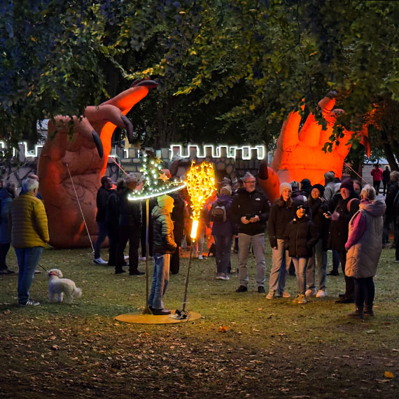 Goethepark rozbysn magi wiata i ognia. Za nami „Parkzauber” w Heringsdorfie. Zobacz film!