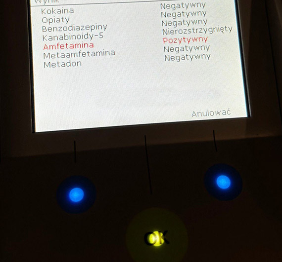 Kierowca bez uprawnień i pod wpływem amfetaminy