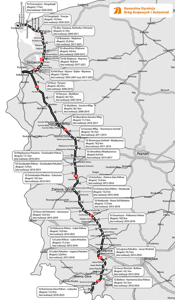 S3 - droga w peni ekspresowa