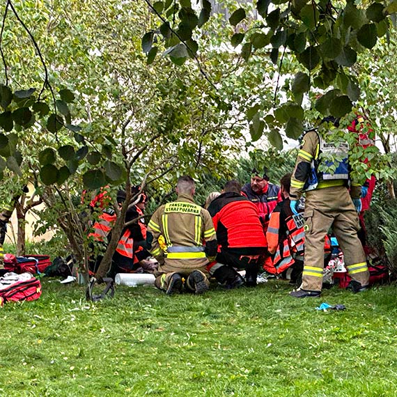 Dramat na osiedlu przy 11 Listopada