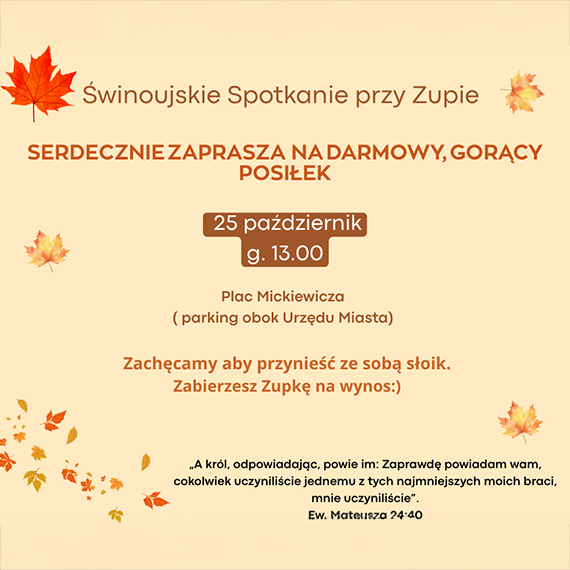 winoujskie Spotkanie przy Zupie