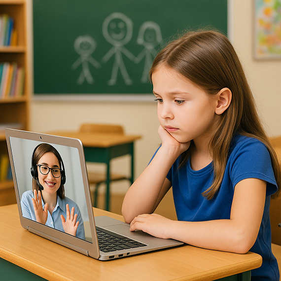 Zdalne wsparcie psychologiczne w ¶winoujskich szko³ach i przedszkolach