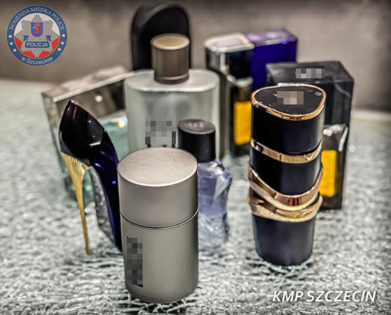 Policjant po subie zatrzyma zodzieja perfum