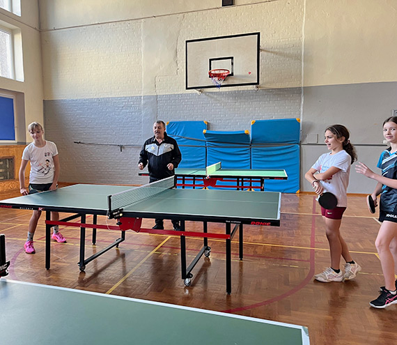 Drużynowy tenis stolowy w ramach Igrzysk Dzieci 2025/2026