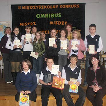 II MIĘDZYSZKOLNY KONKURS SZKÓŁ PODSTAWOWYCH „OMNIBUS – MISTRZ WIEDZY I INTELEKTU”