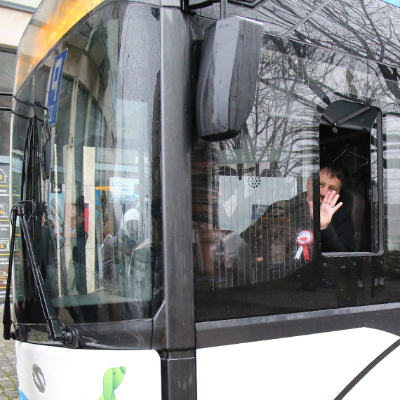 Radny za kierownic miejskiego autobusu!