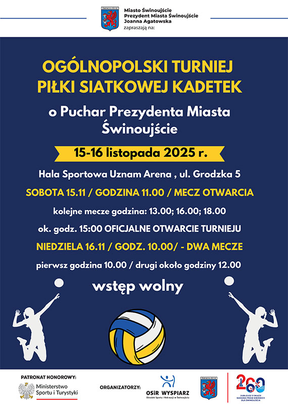 Ogólnopolski Turniej Piłki Siatkowej Kadetek