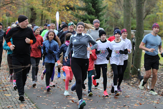 250. parkanów Patrycji na 425. parkrunie