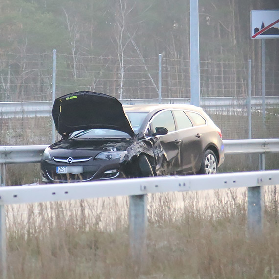Dramatyczna pomyka na S3 przed winoujciem. 31-latek wjecha pod prd i zderzy si z oplem