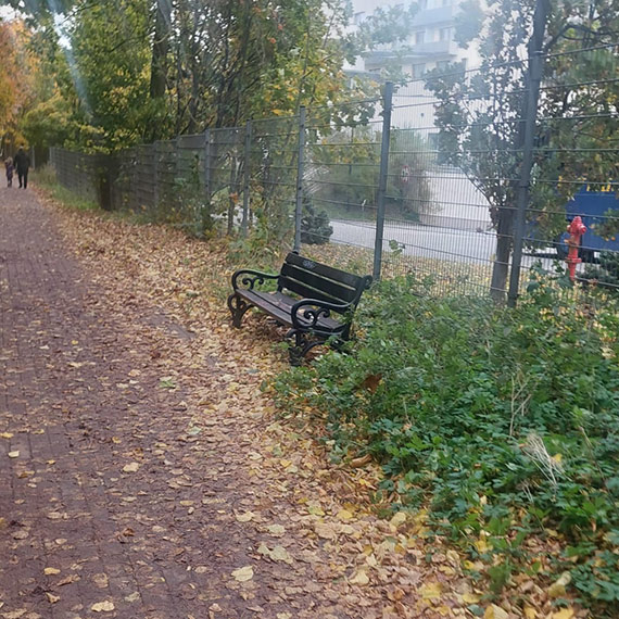 Zaniedbany chodnik przy Hotelu Interferie. Turysta apeluje o działania