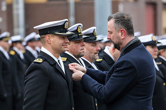 Centralne obchody wita Marynarki Wojennej