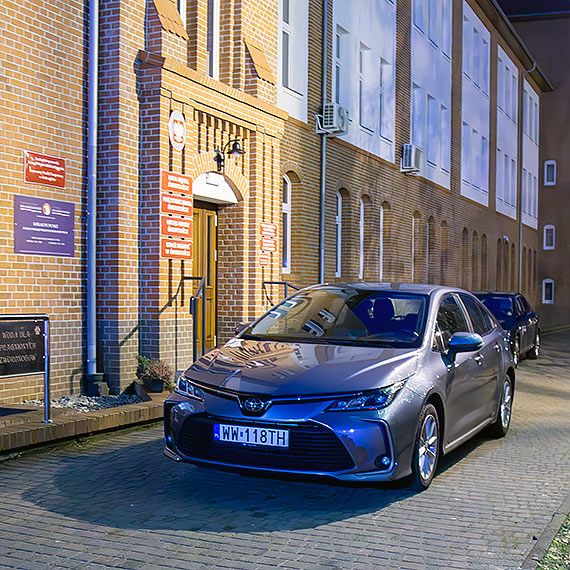 Toyota jak z filmu o agentach