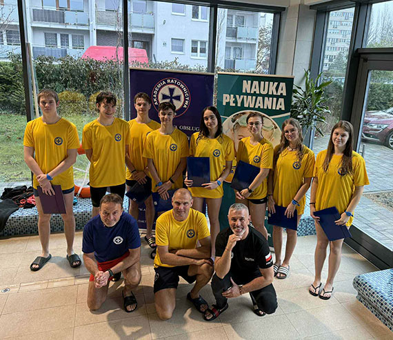 Zakończenie szkolenia Ratownika Wodnego