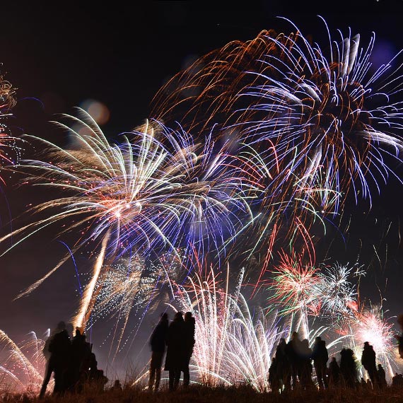 Sylwester na plaży w Świnoujściu - najpiękniejsze powitanie Nowego Roku w Polsce
