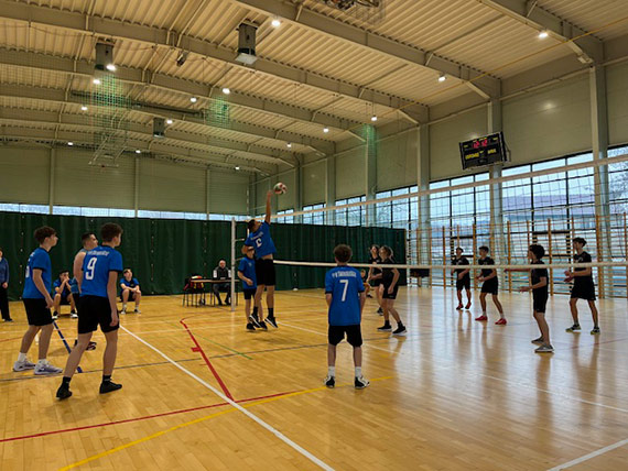 Igrzyska M³odzie¿y Szkolnej w pi³cfe siatkowej ch³opców