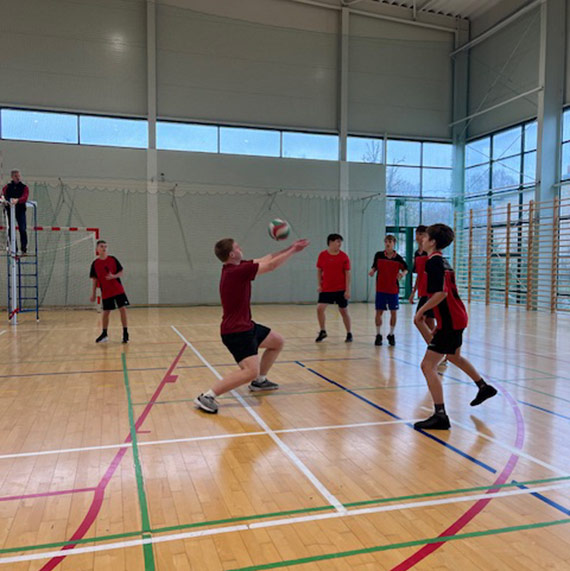 Igrzyska M³odzie¿y Szkolnej w pi³cfe siatkowej ch³opców