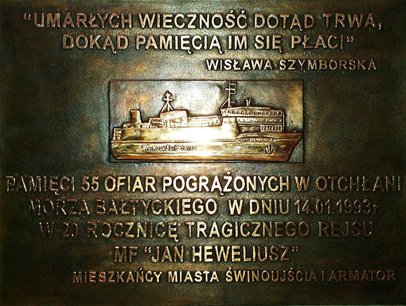 33. rocznica zatonięcia promu MF „Jan Heweliusz”