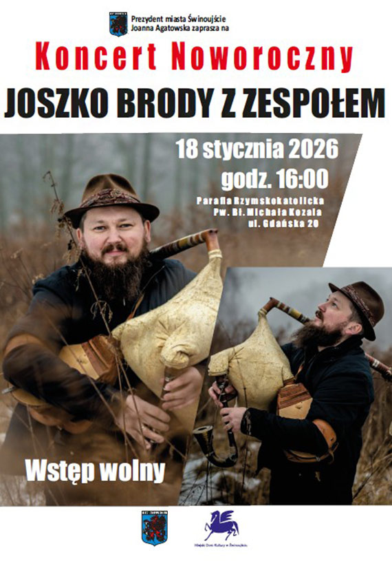 Koncert Noworoczny – Joszko Brody z zespołem