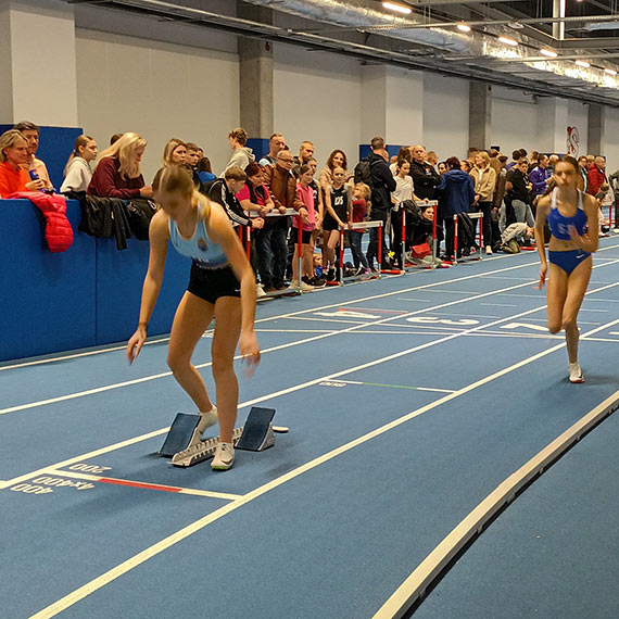 Og�lnopolski Halowy Mityng Lekkoatletyczny w Wa�czu z udzia�em lekkoatlet�w OSiR „Wyspiarz”