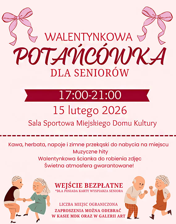 Pota�c�wka dla Senior�w w walentynkowy weekend