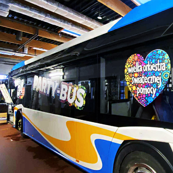 Komunikacja Autobusowa w Świnoujściu włącza się w finał WOŚP. Będzie Party-Bus i wyjątkowe licytacje