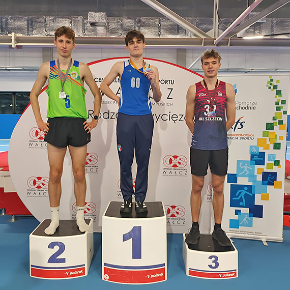 Mistrzowskie otwarcie halowego sezonu lekkoatletycznego. Pi�� medali zawodnik�w OSiR „Wyspiarz”