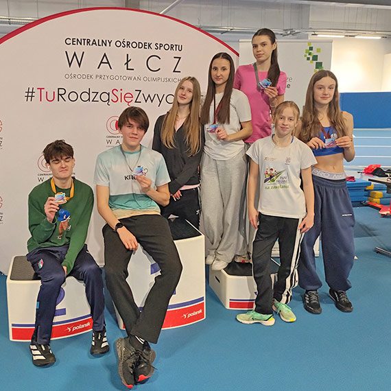 Mistrzowskie otwarcie halowego sezonu lekkoatletycznego. Pi�� medali zawodnik�w OSiR „Wyspiarz”