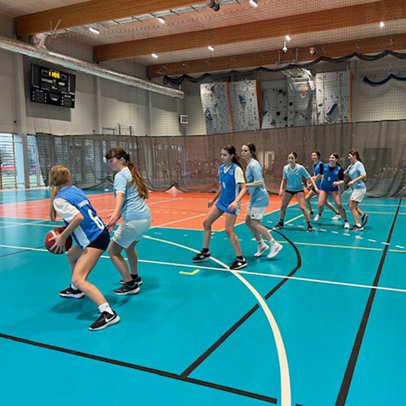 Igrzyska M�odzie�y Szkolnej w pi�ce koszykowej dziewcz�t