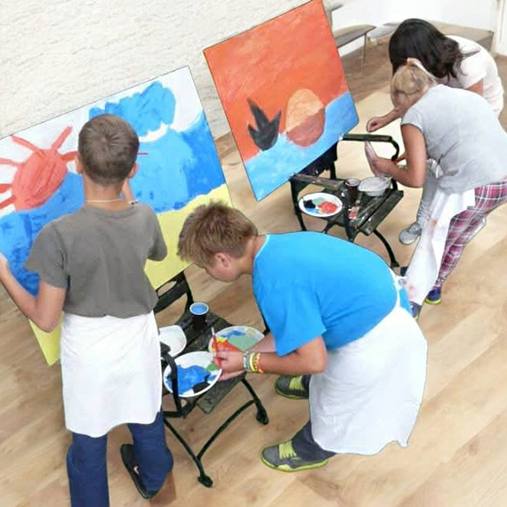 Ferie w Muzeum Rybo��wstwa Morskiego. Warsztaty malarstwa i warsztaty bursztynnicze