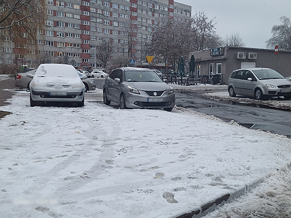 Zastawione chodniki, rozje�d�one trawniki. Co dzieje si� na ulicy Witosa?
