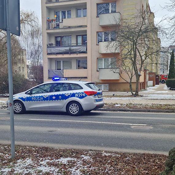 Zgłoszenie do mieszkania. Strażacy nie podjęli działań