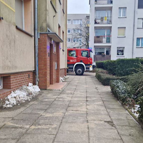 Zg�oszenie do mieszkania. Stra�acy nie podj�li dzia�a�