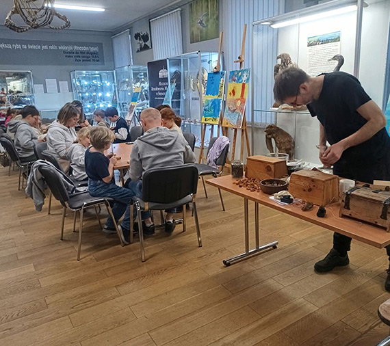 Bursztynowe warsztaty w Muzeum Rybołówstwa Morskiego w Świnoujściu