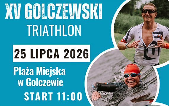 Zgłoś się do XV edycji Golczewskiego Triathlonu