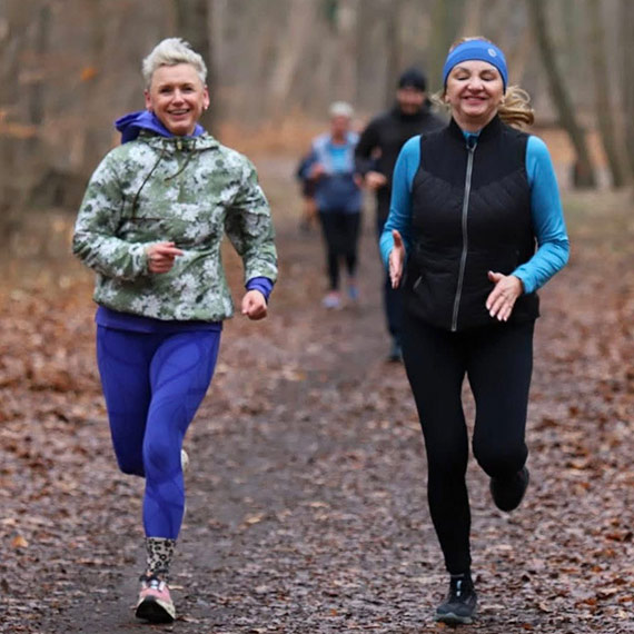 Deszcz, s�o�ce i dobra energia - 439. parkrun