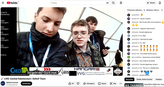 Konrad ze �winouj�cia z sukcesem w Bremie. Mini-satelita wykona� wszystkie zadania. Zobacz film!