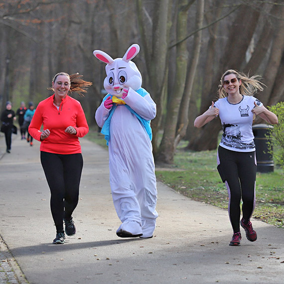 Wielkanocny 422. parkrun - słodko, aktywnie i z jajkiem na mecie